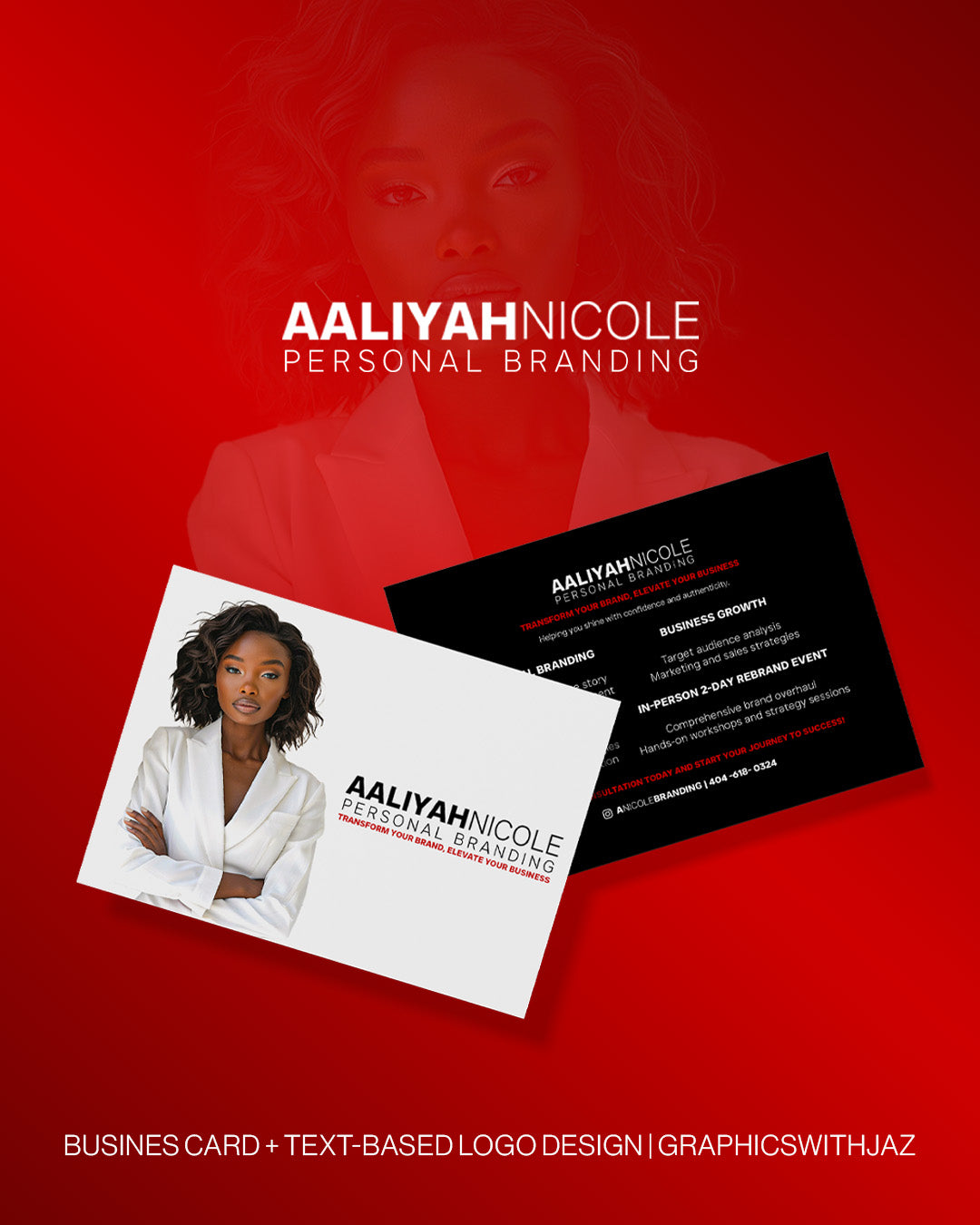 Business and Thank You Card [Design Only]