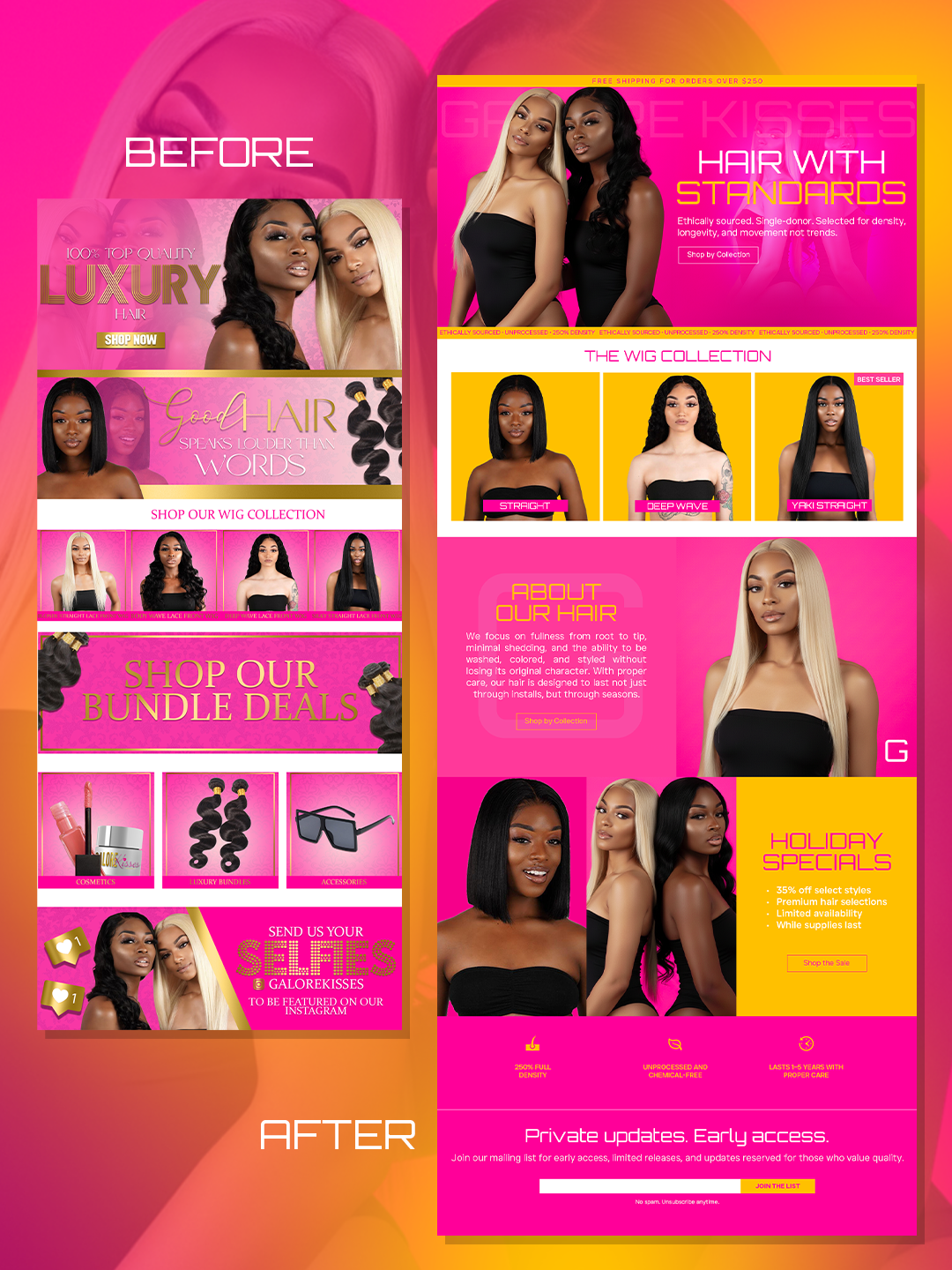 Website Revamp Design